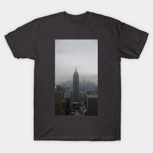 Grey Clouds over New York City T-Shirt